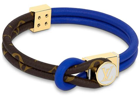 blue louis vuitton bracelet